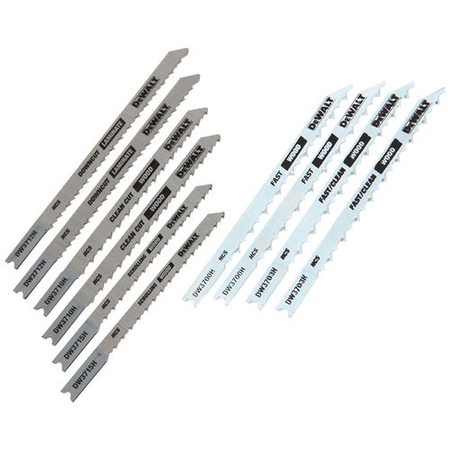 DEWALT Jig Saw Blade Set/10