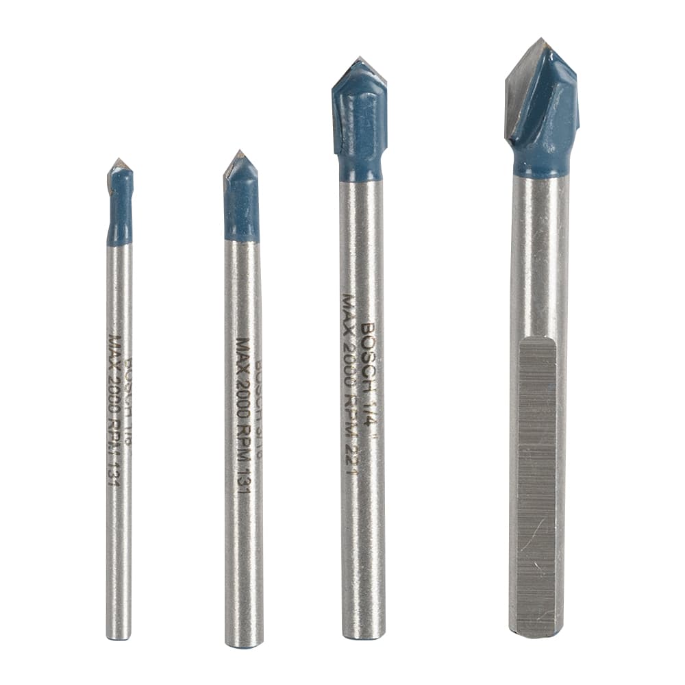 4-Pc. Glass & Tile Bit Set