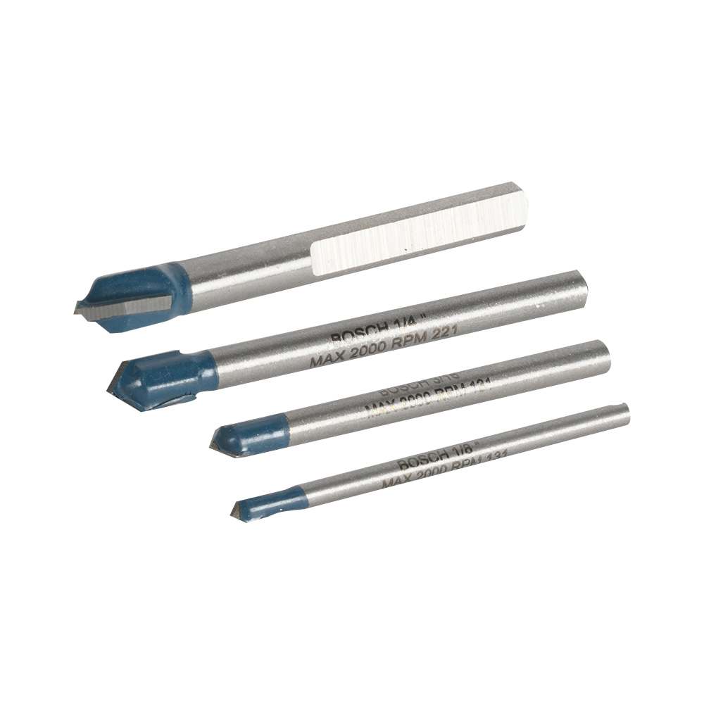 4-Pc. Glass & Tile Bit Set