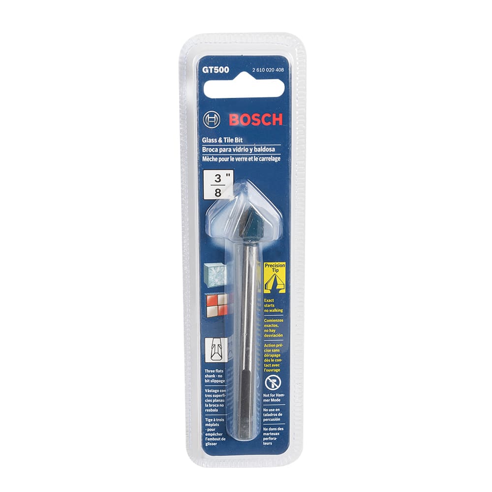 Mèche pour verre et carreaux 3/8 po