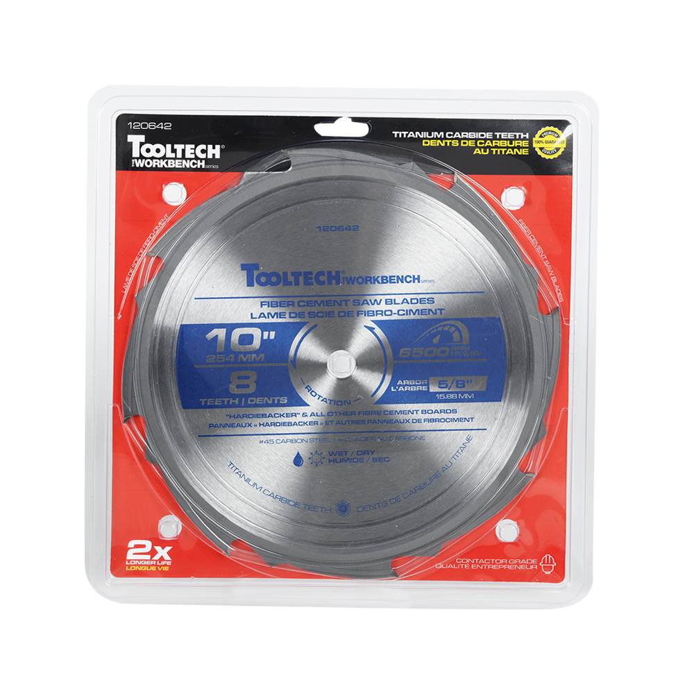 Fibre Cement Circular Saw 10&nbsp;in. 8&nbsp;Teeth