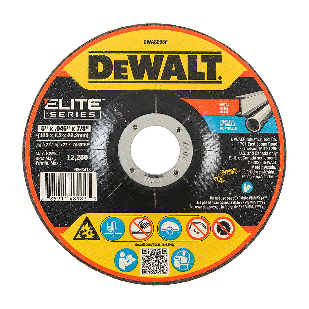 DEWALT XP Grinder Cutting Wheel 5 in.