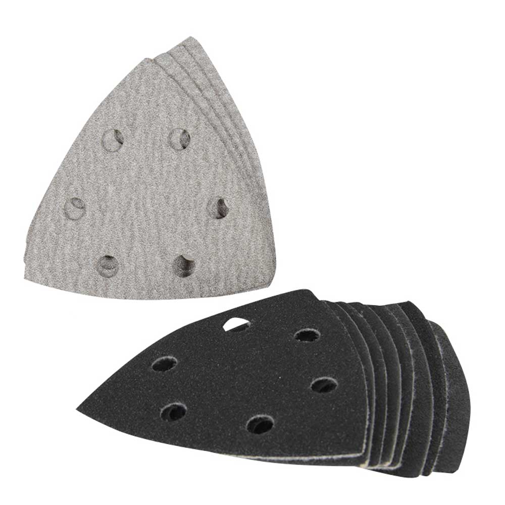 Papiers sablés pour outil oscillant n° 80/120/220 Pqt/12 DEWALT