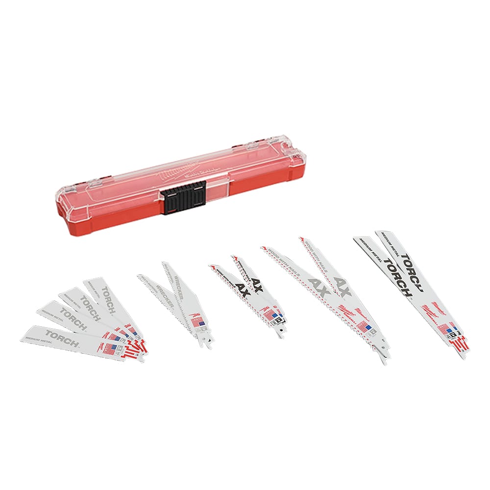 MILWAUKEE Reciprocating Saw Blade Set/12