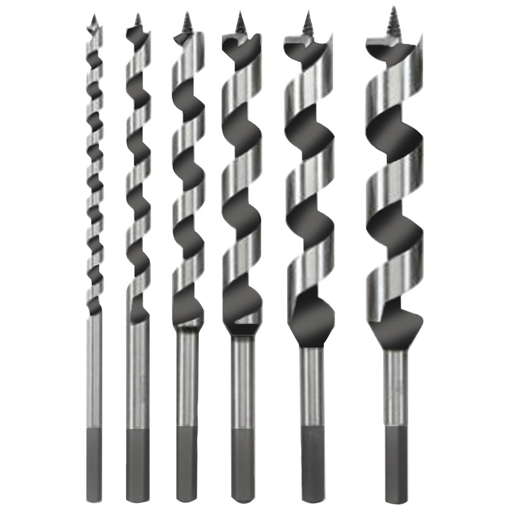 Ensemble de mèches à bois hélicoïdales Ens/6