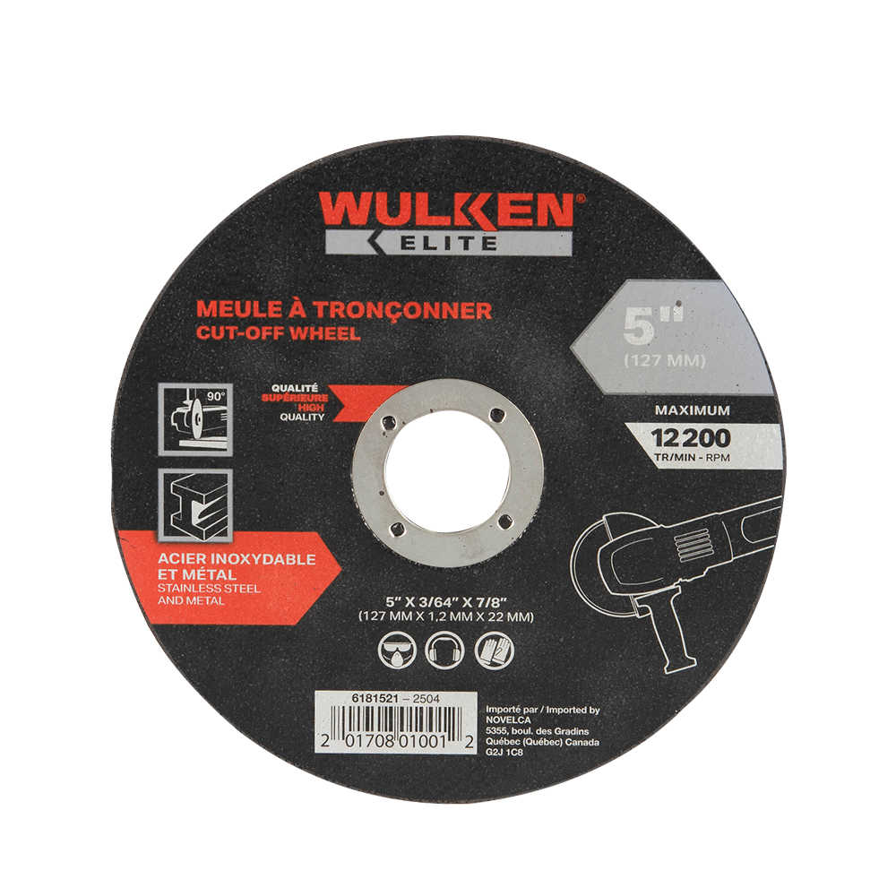 WULKEN ELITE Grinder Cutting Wheel 5&nbsp;in.
