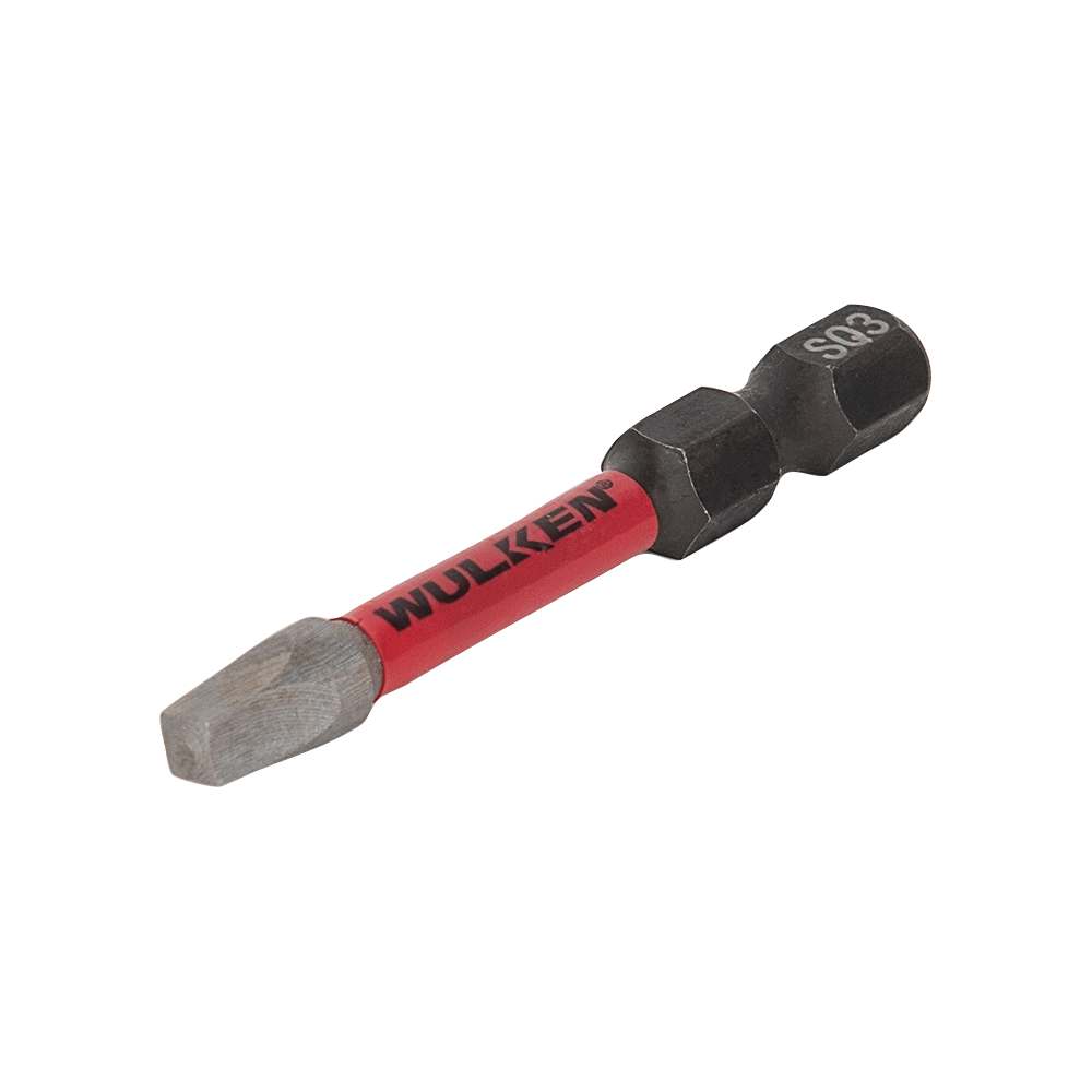 Embout de tournevis à chocs carré n° 3 x 2 po WULKEN