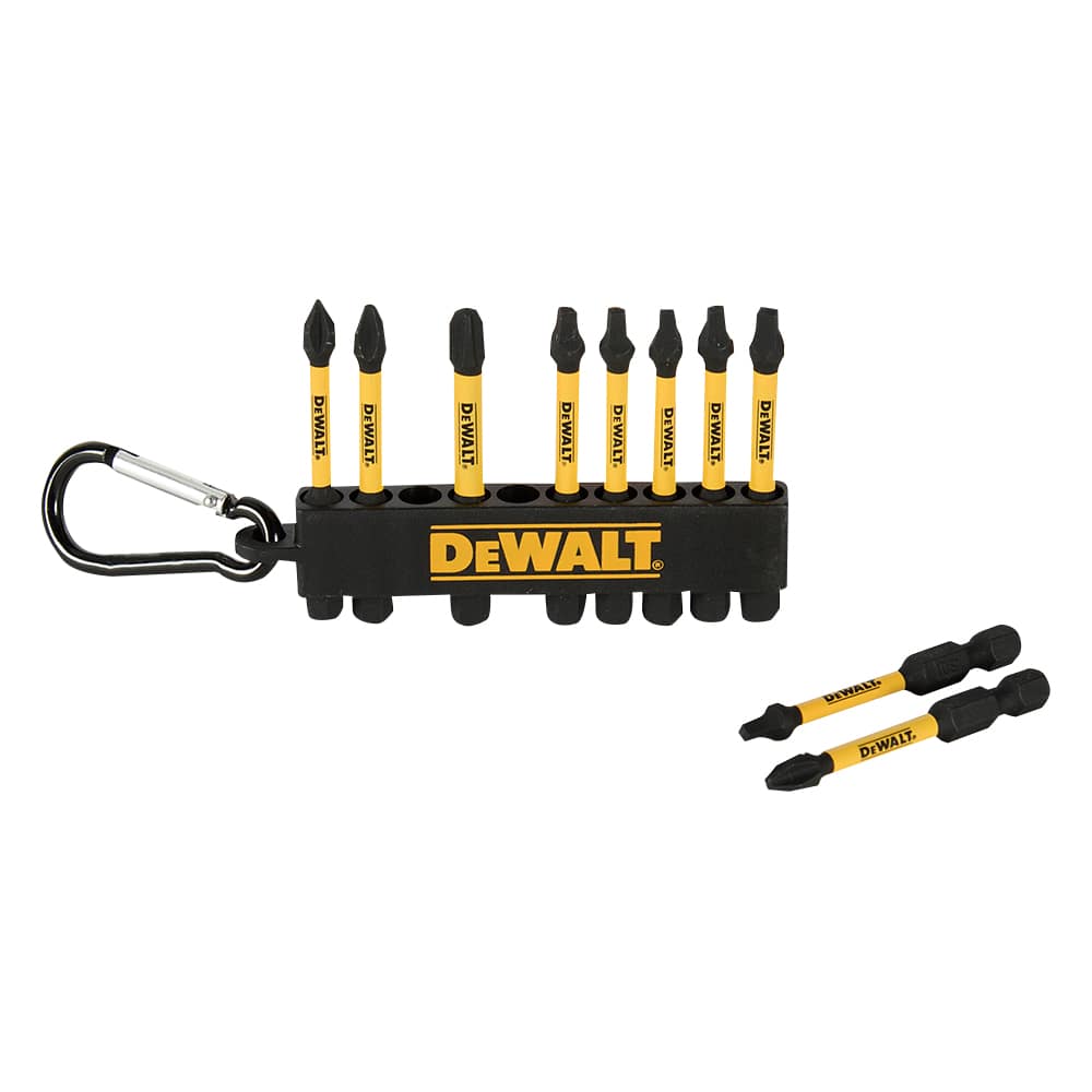Ensemble de 10 embouts de tournevis mixtes Impact DEWALT