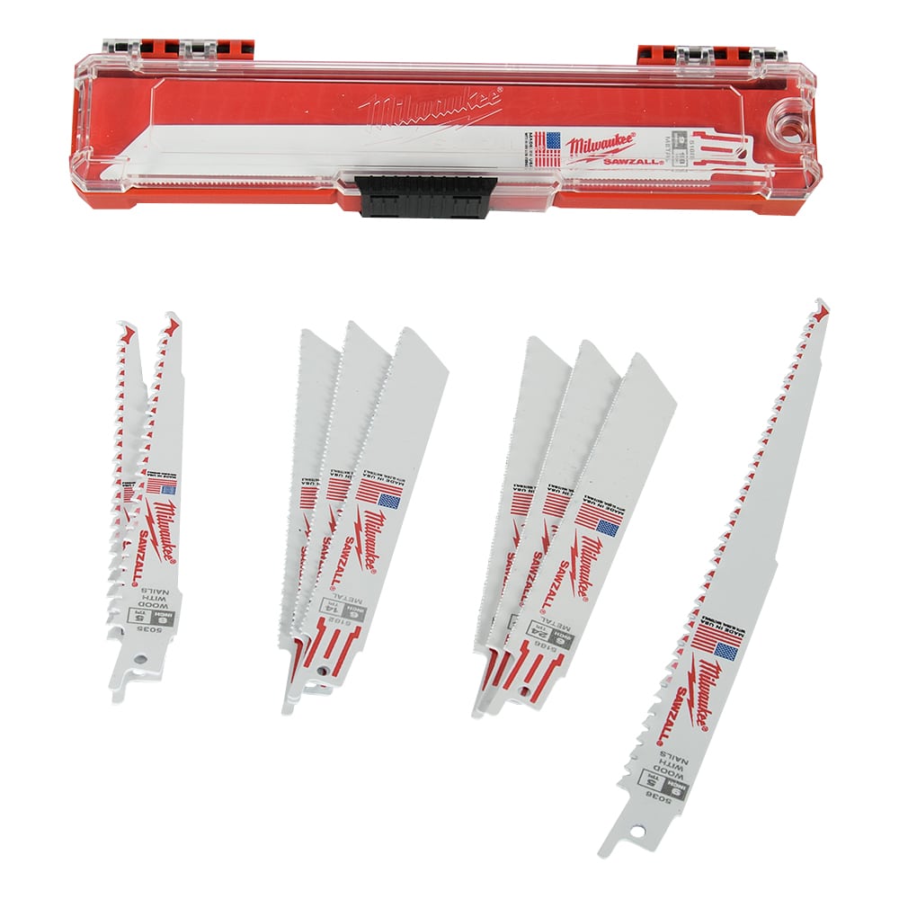 MILWAUKEE Reciprocating Saw Blade Set/10