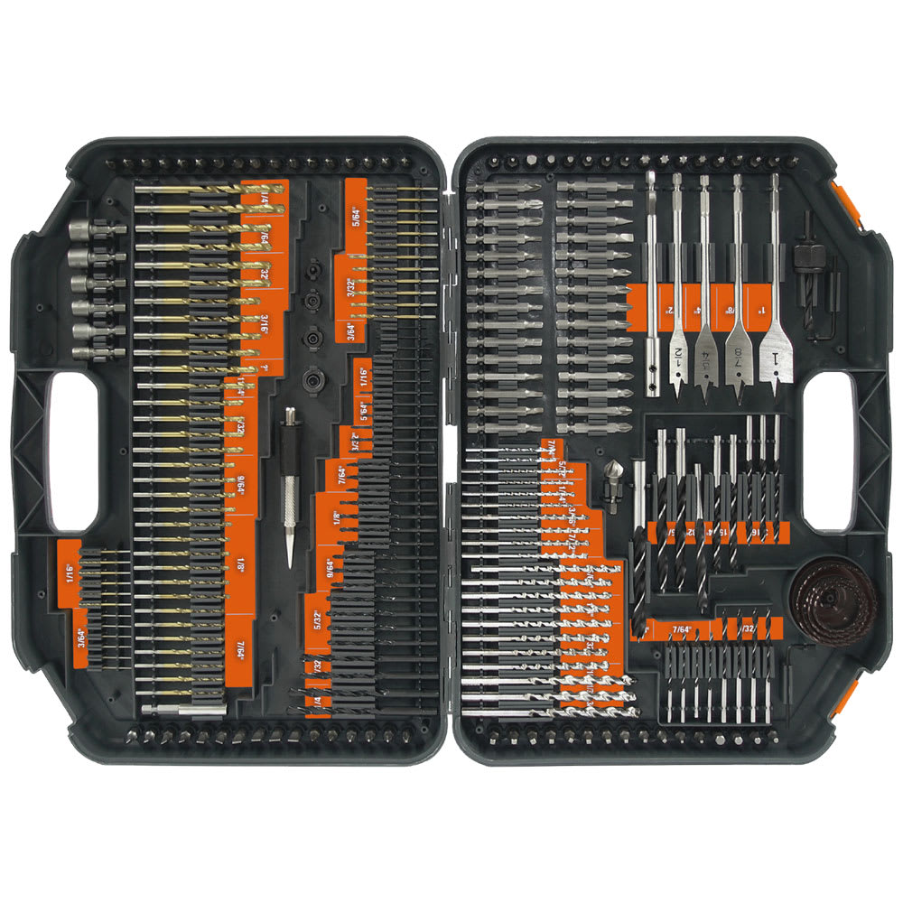 Ensemble de 246 embouts de tournevis et mèches