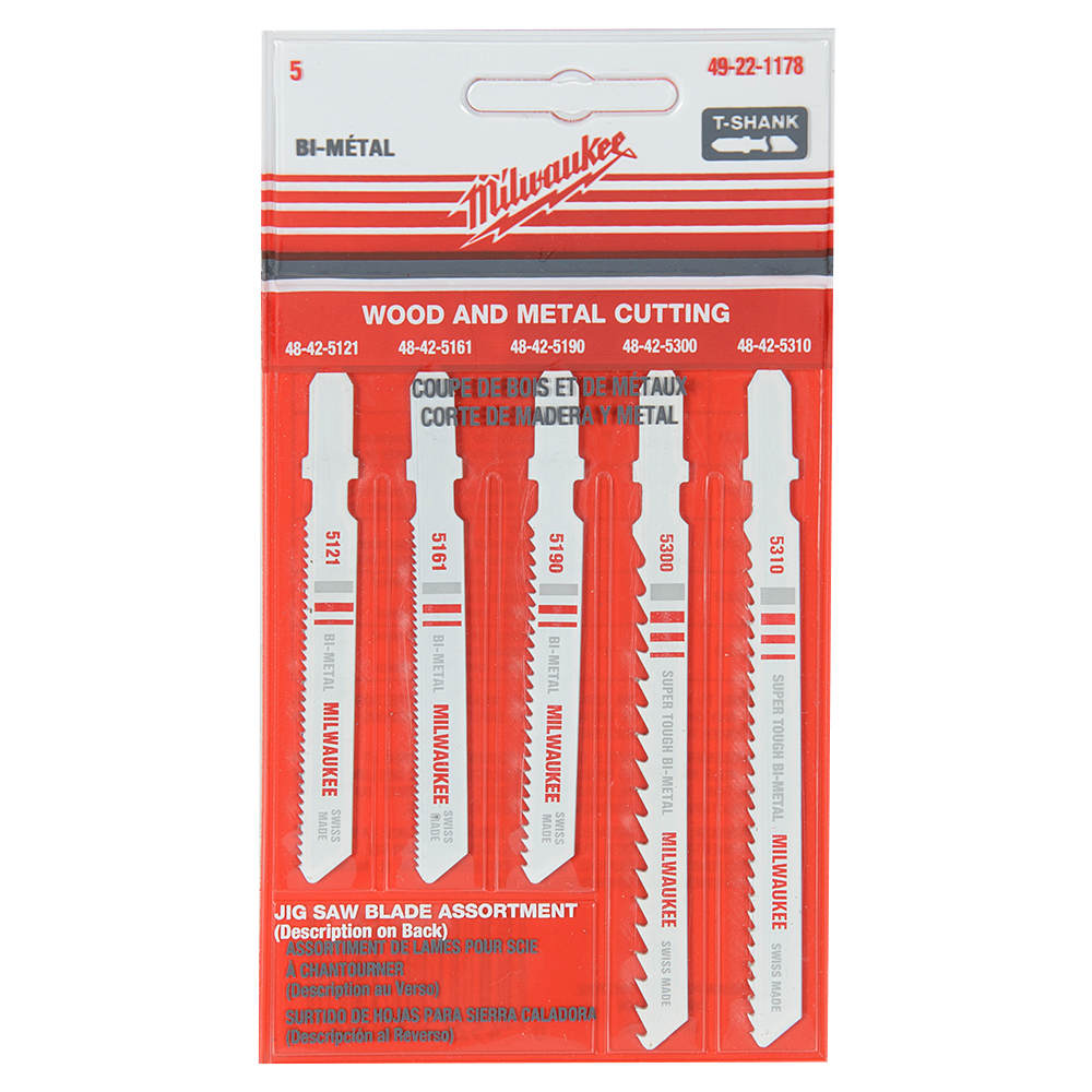 MILWAUKEE Jig Saw Blade Set/5