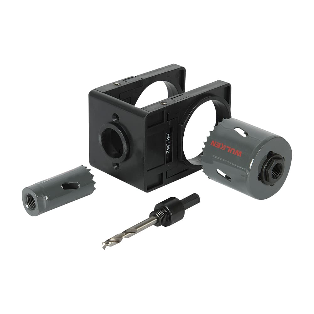 Ensemble d'installation de serrure bimétallique Ens/4 WULKEN