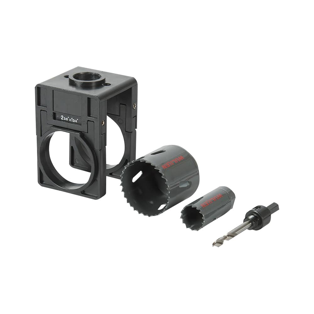 Ensemble d'installation de serrure bimétallique Ens/4 WULKEN