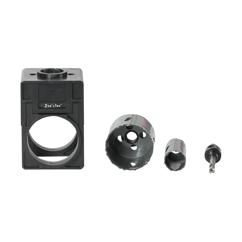 Ensemble d'installation de serrure bimétallique Ens/4 WULKEN