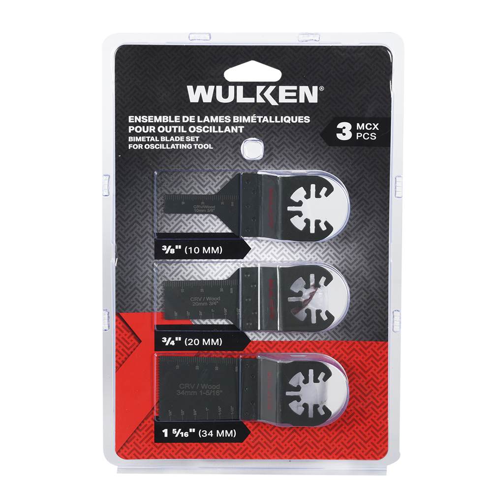 Lames de coupe en plongée pour outil oscillant Ens/3 WULKEN