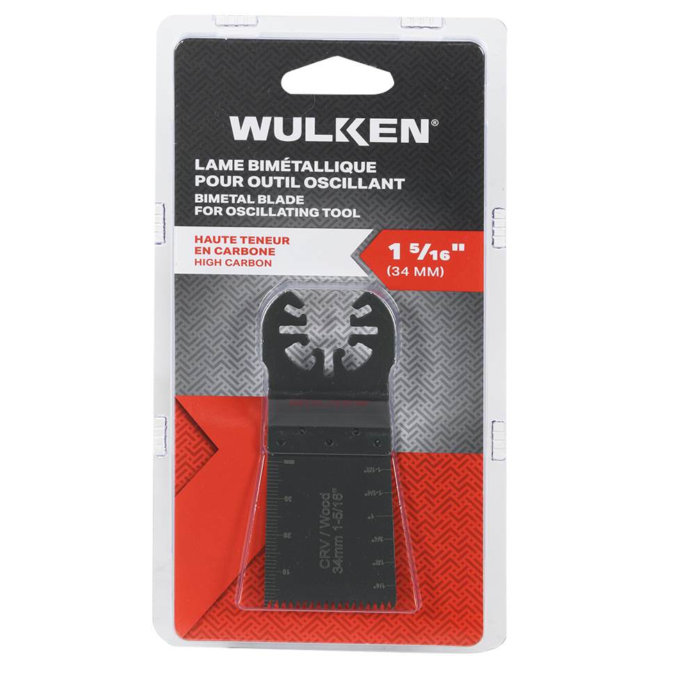 Lame pour outil oscillant 1&nbsp;5/16&nbsp;po WULKEN