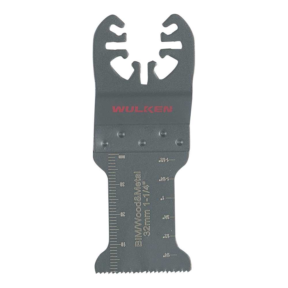 Lame bimétallique pour outil oscillant 1&nbsp;1/4&nbsp;po WULKEN
