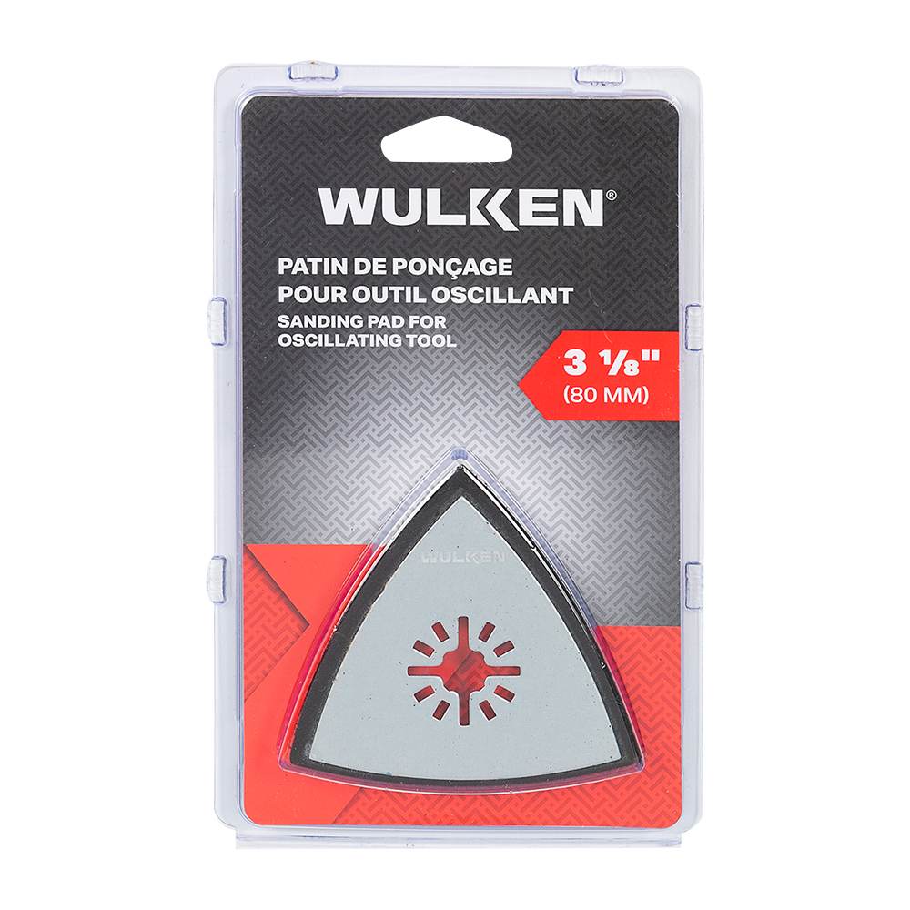 Patin de ponçage pour outil oscillant WULKEN