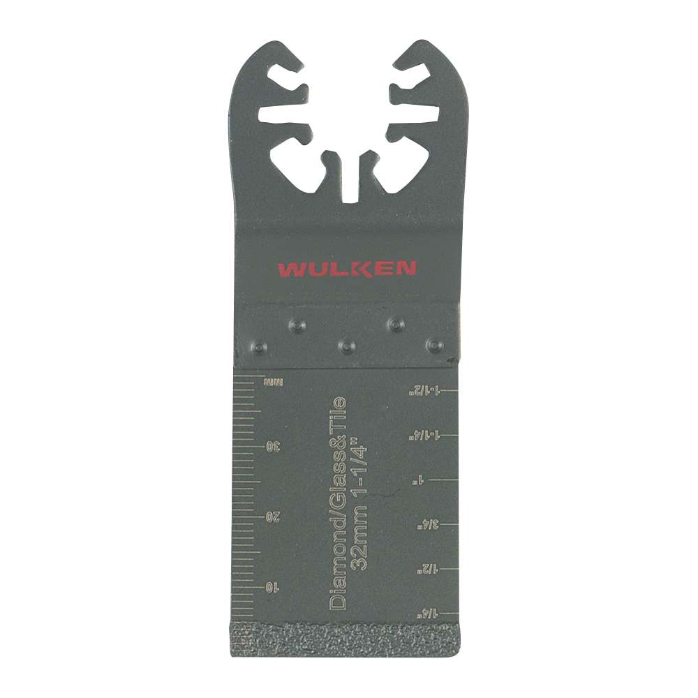 Lame bimétallique au diamant pour outil oscillant 1&nbsp;1/4&nbsp;po WULKEN