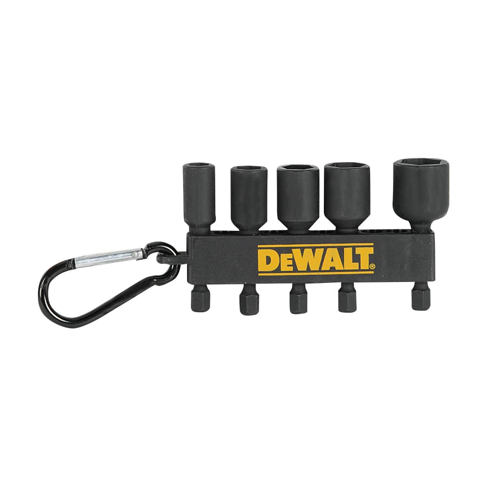 Ensemble de 5 embouts de tournevis mixtes impact DEWALT