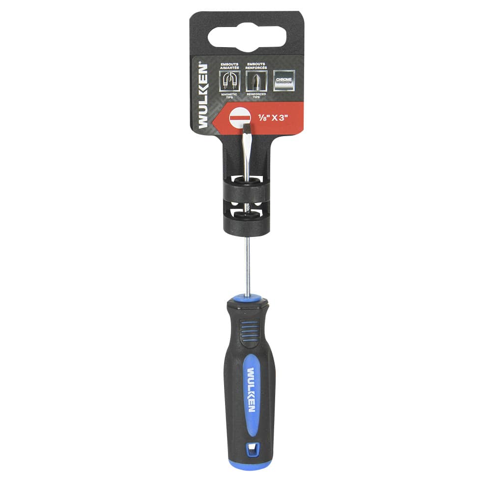 WULKEN Flathead Screwdriver 1/8 in. x 3 in.