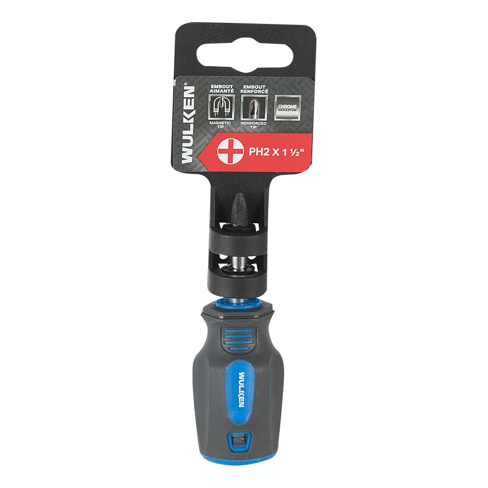 Tournevis cruciforme n° 2 x 1 1/2 po WULKEN