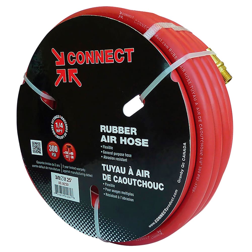 Tuyau à air comprimé 3/8 po x 25 pi