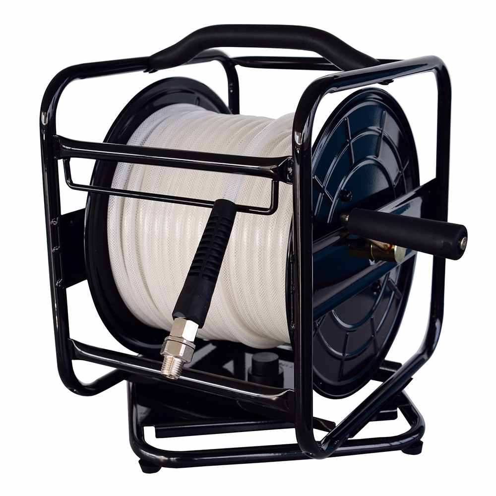 Dévidoir avec tuyau à air comprimé 1/4 po x 100 pi