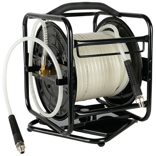 Dévidoir avec tuyau à air comprimé 1/4 po x 100 pi