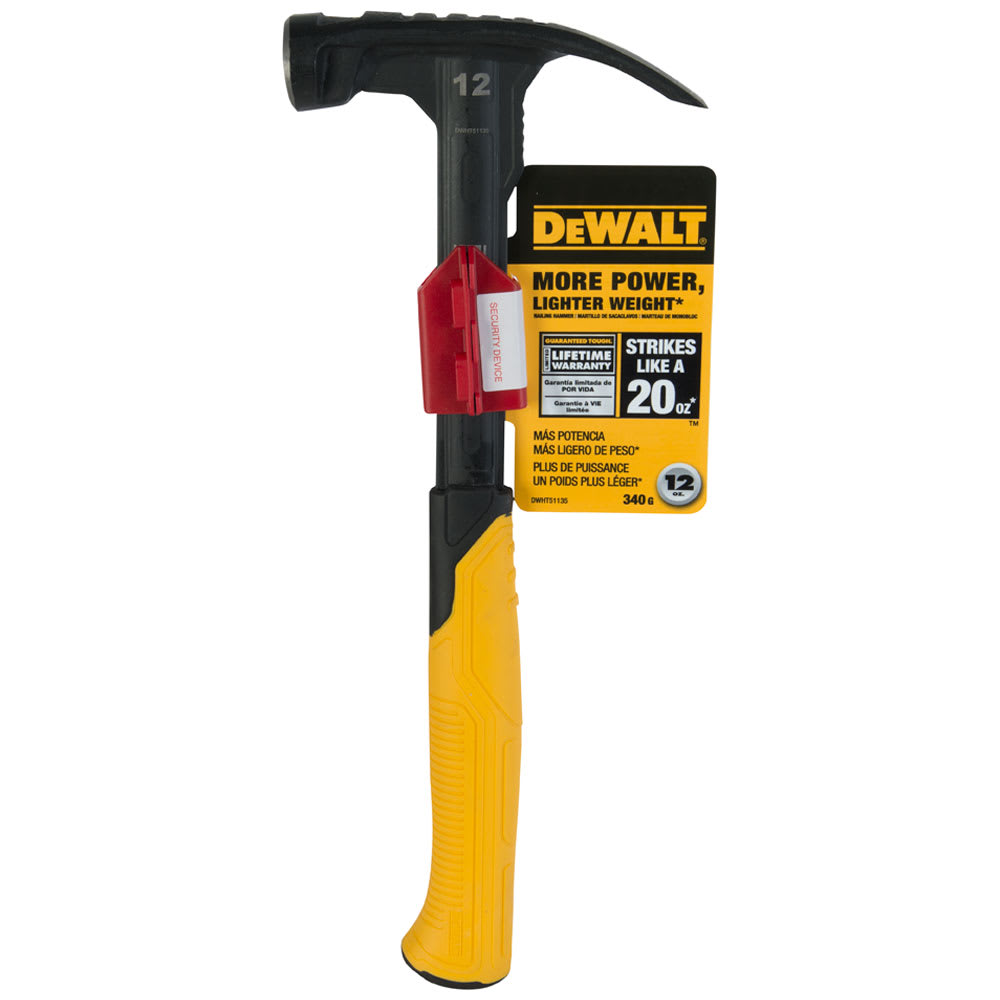 Marteau de charpentier MIG 12 oz DEWALT