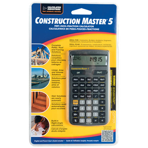 Calculatrice Construction Master 5
