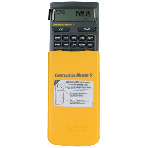Calculatrice Construction Master 5