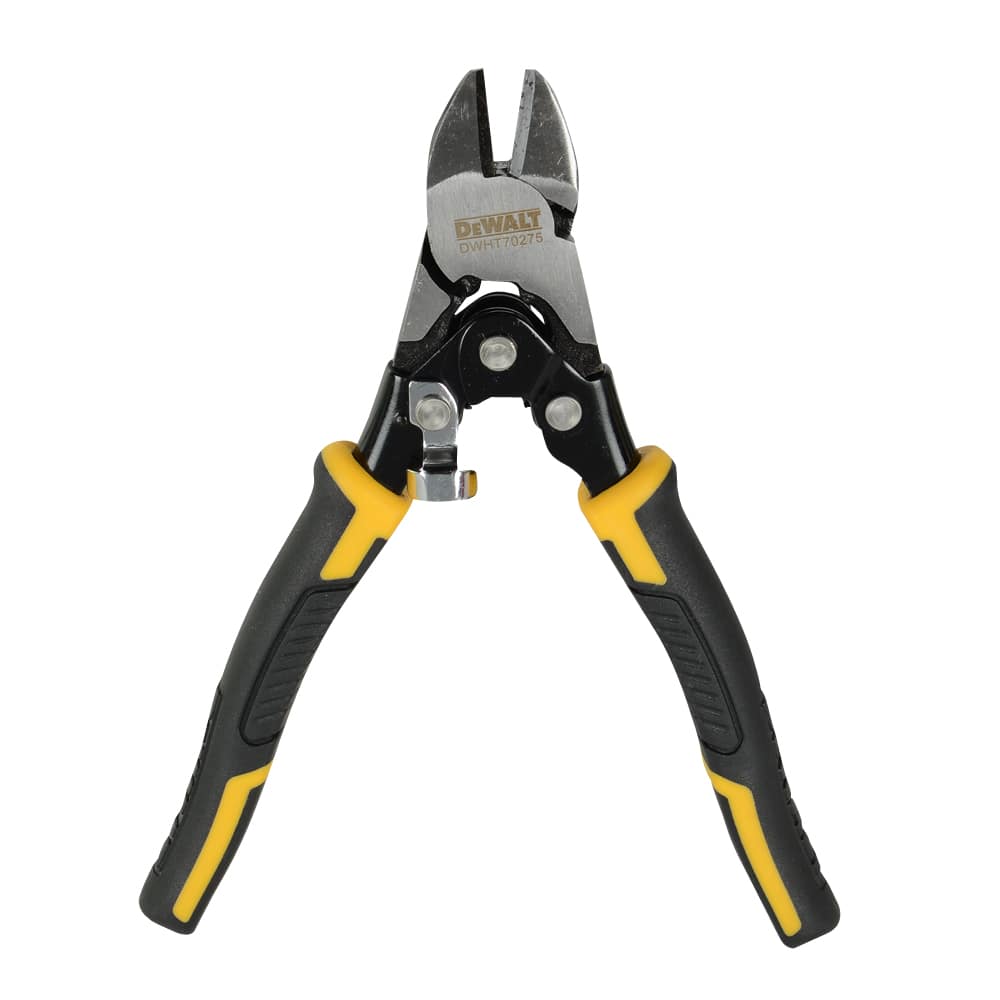 Pince coupante diagonale à action composée 7 1/2 po DEWALT