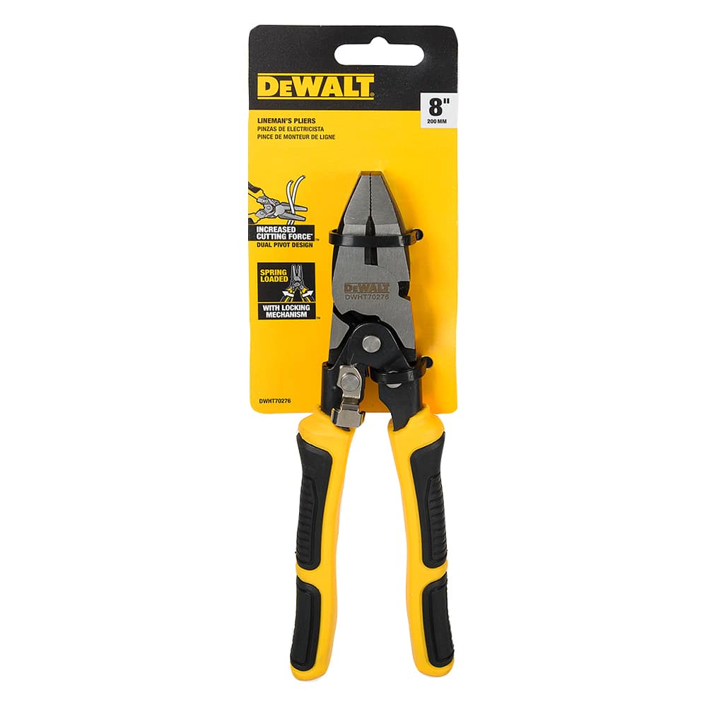 Pince universelle à action composée 8 1/4 po DEWALT