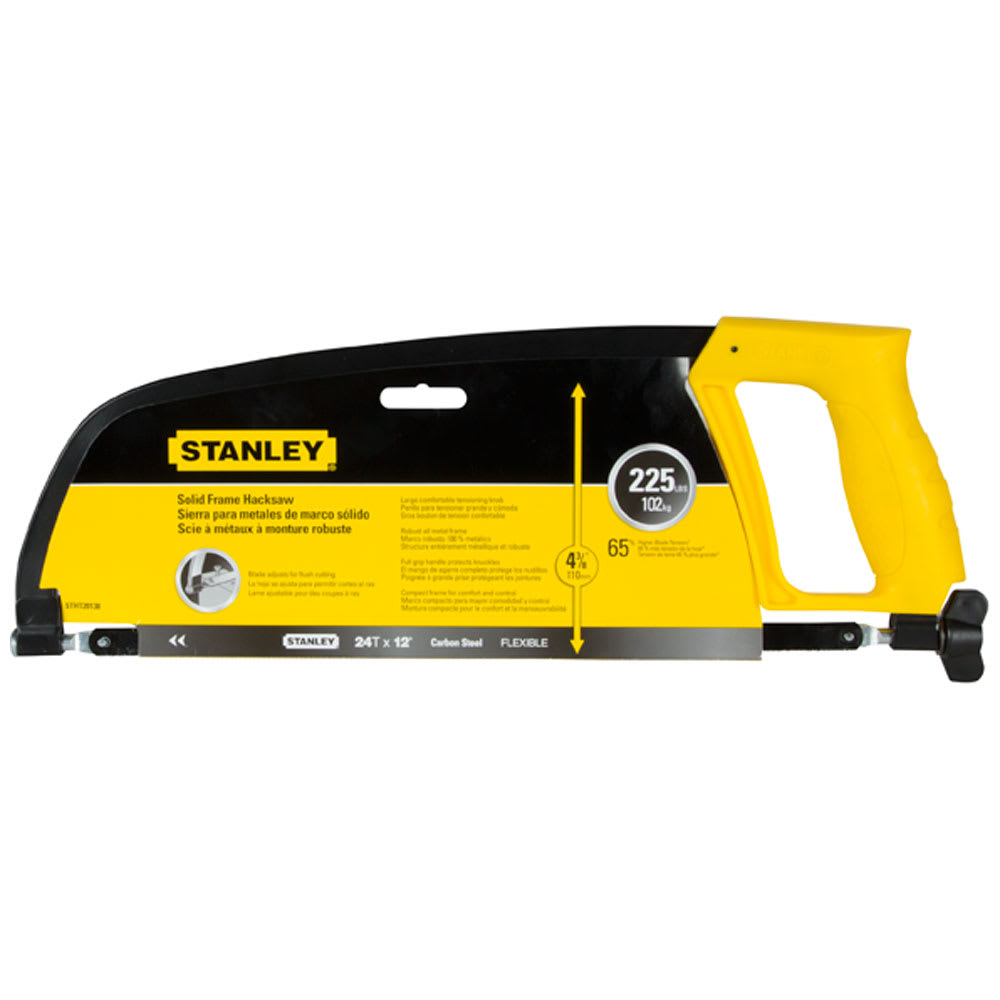 Scie à métaux ajustable 12 po (Tension 225 lb)