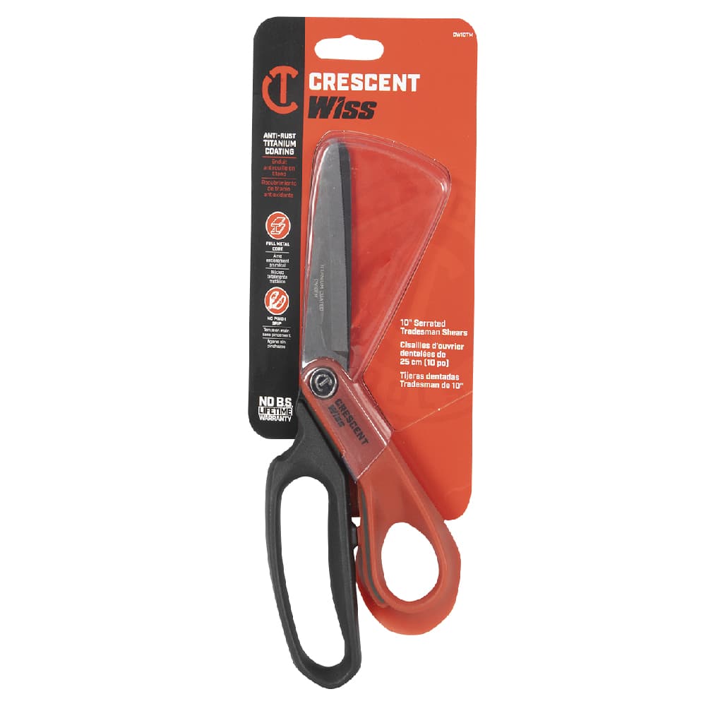 Titanium Multi-Purpose Shop Shears - 10 in.