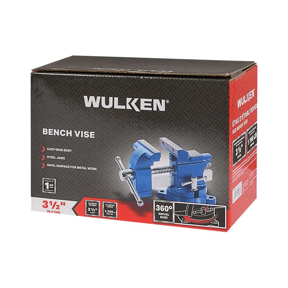 Étau d'établi 3 1/2 po WULKEN