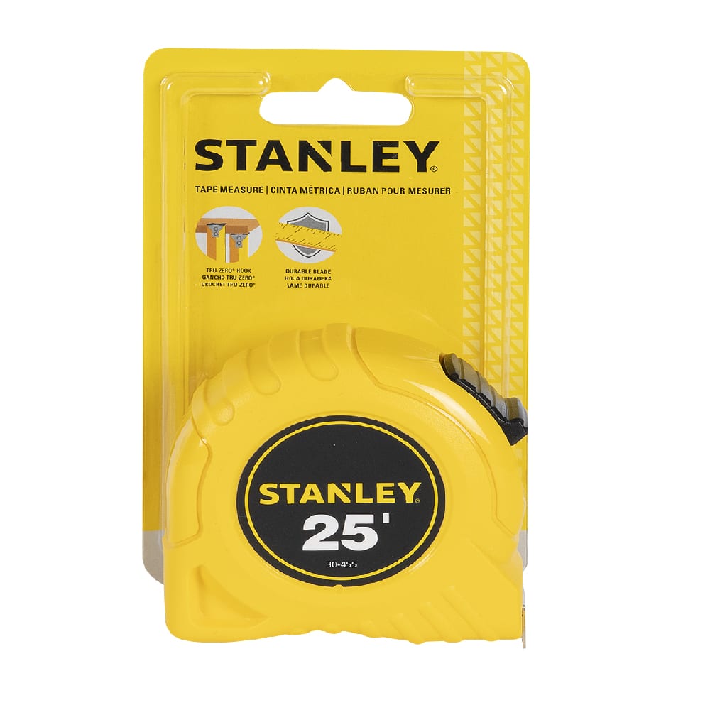 Ruban à mesurer 25 pi x 1 po STANLEY