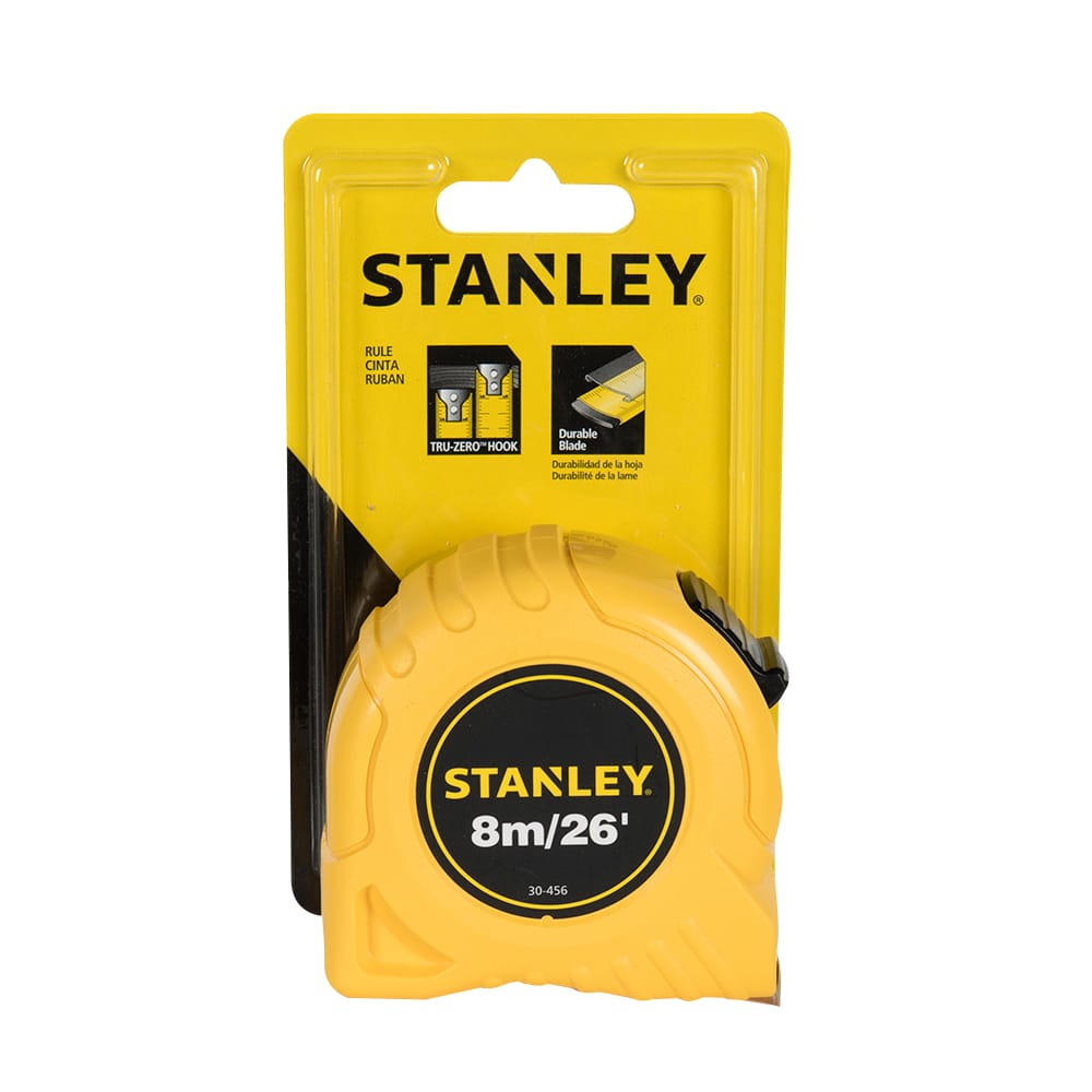 Ruban à mesurer 26 pi/8 m x 1 po