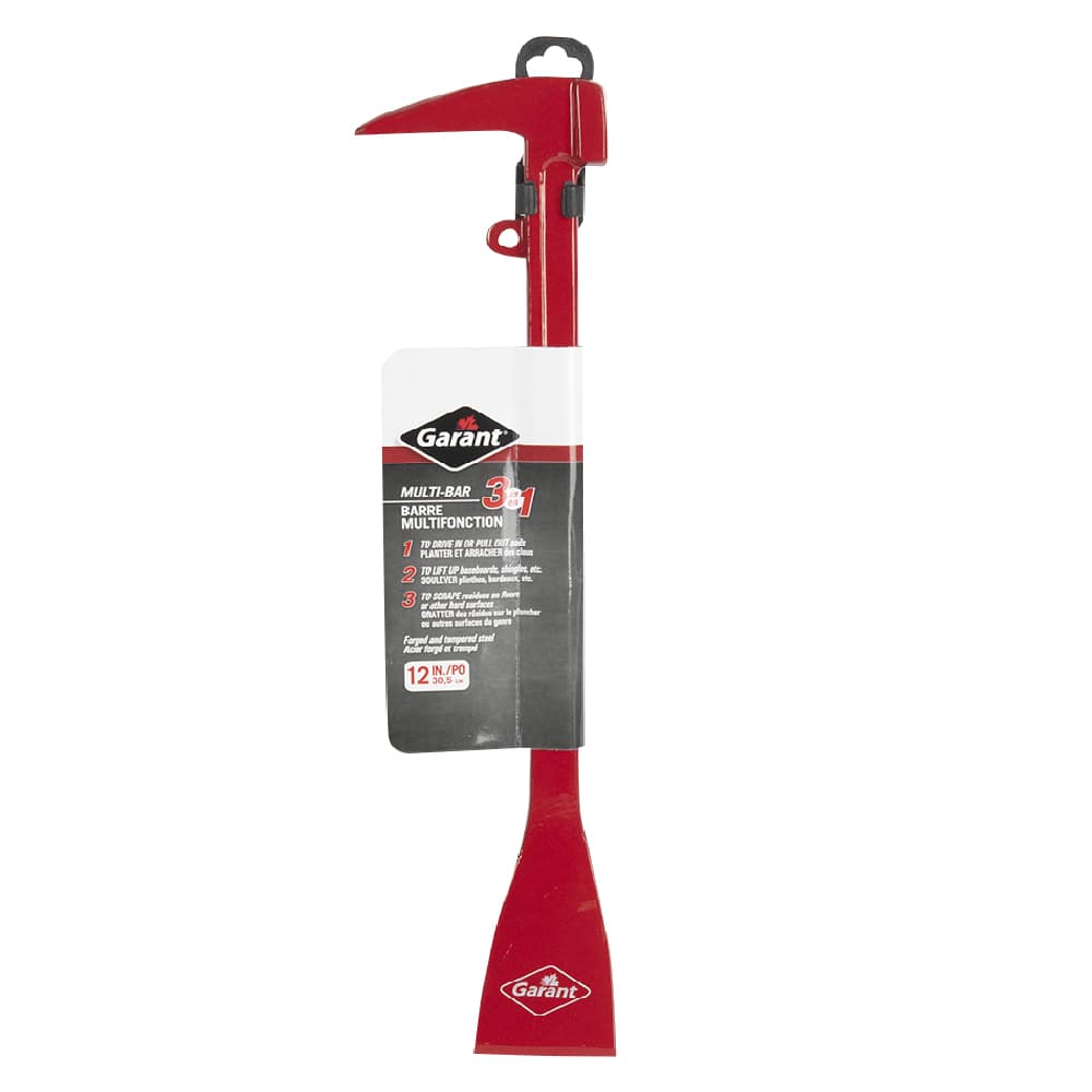 Barre à clous/levier 12 po 3-dans-1 GARANT