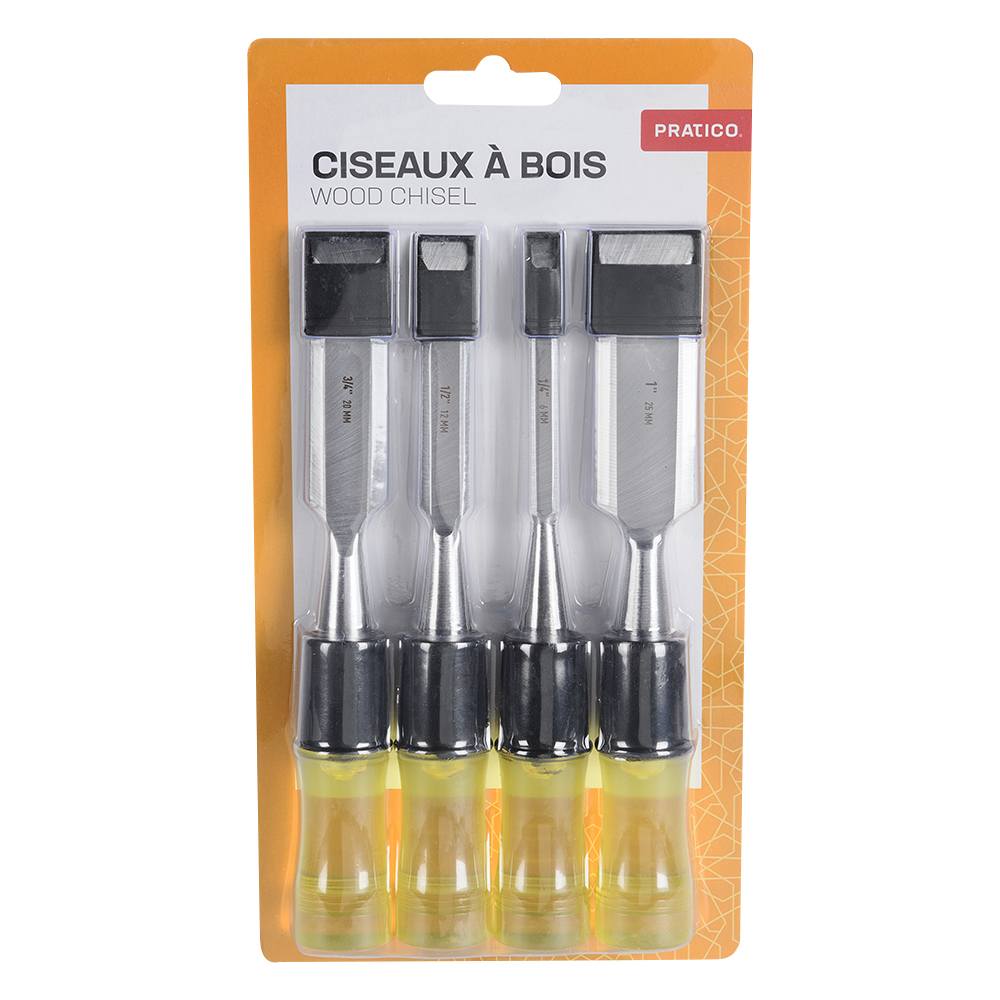 4-Pc. Wood Chisel Set