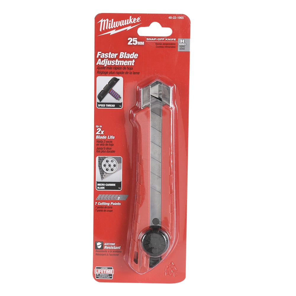 MILWAUKEE Utility Knife 25 mm