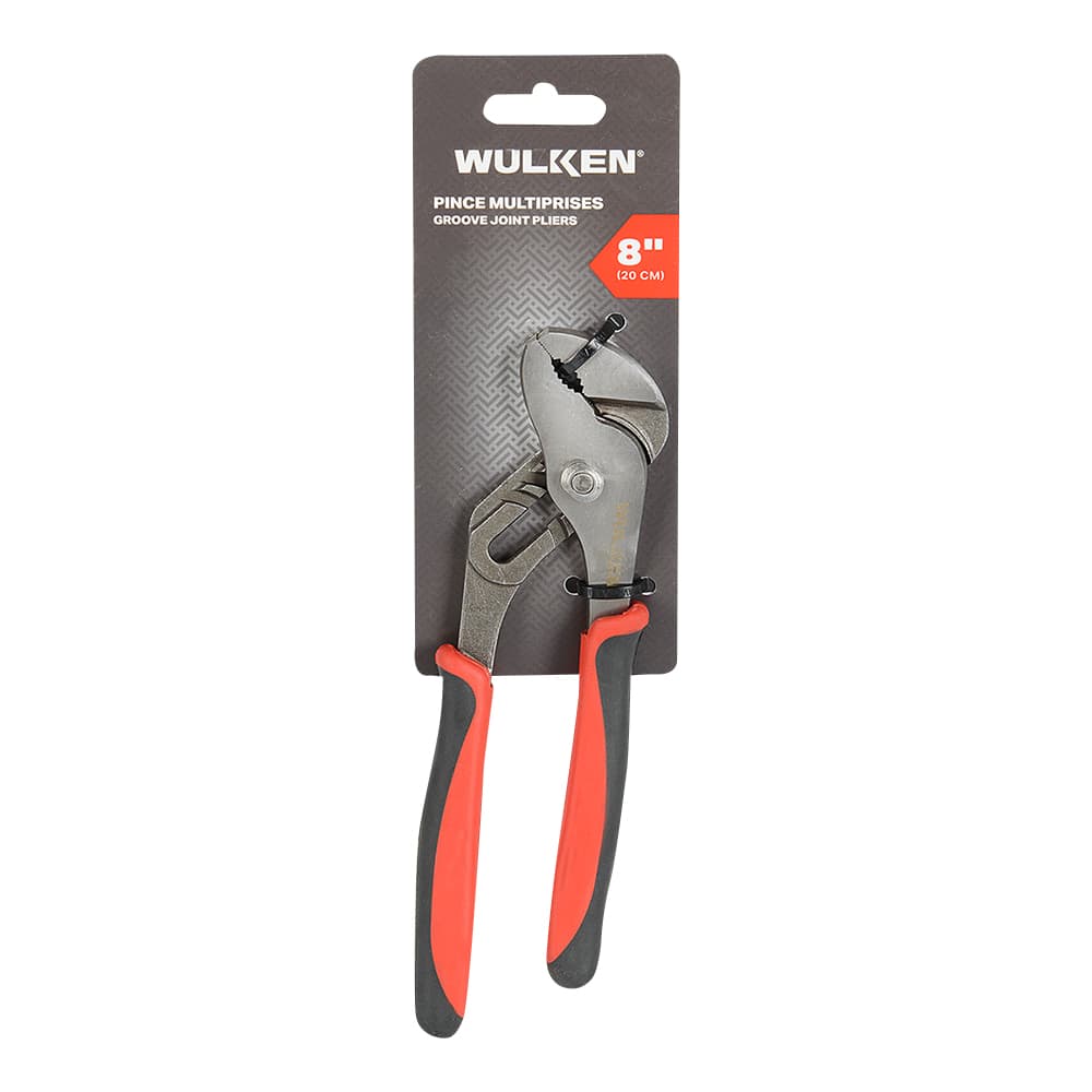 WULKEN Groove Joint Pliers - 8 in.