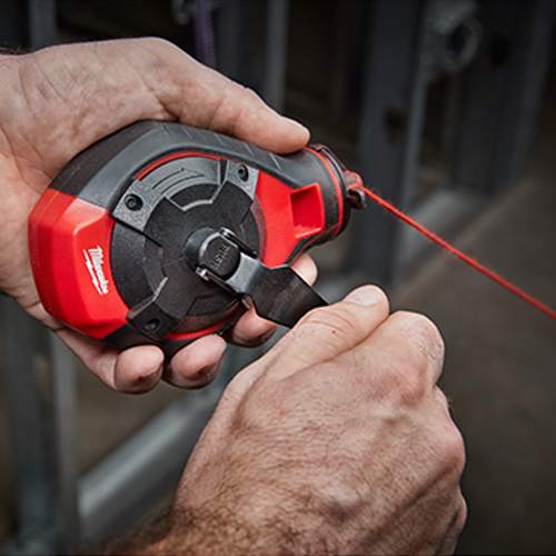 Ensemble de cordeau à tracer 100 pi MILWAUKEE