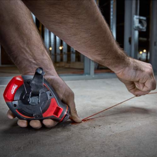 Ensemble de cordeau à tracer 100 pi MILWAUKEE