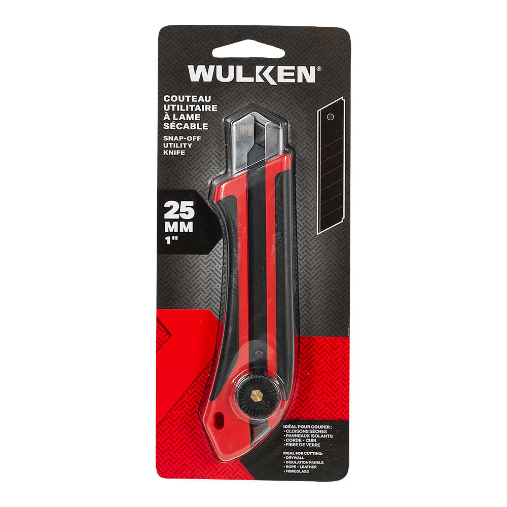 WULKEN Snap-Off Utility Knife 25 mm