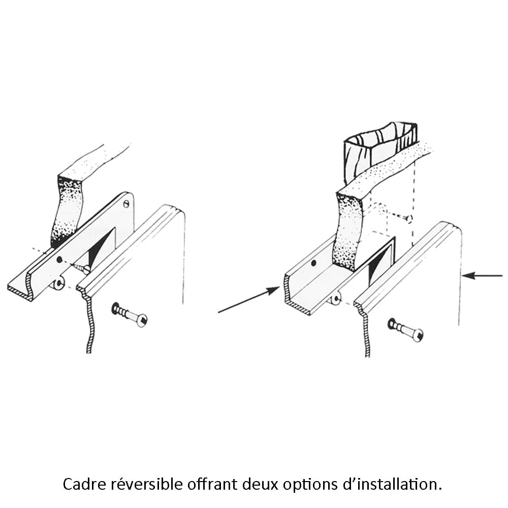 Panneau d'accès 6 po x 9 po