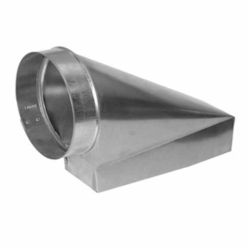 Galvanized End Boot 3-1/4 in. x 10 in. x 4 in.