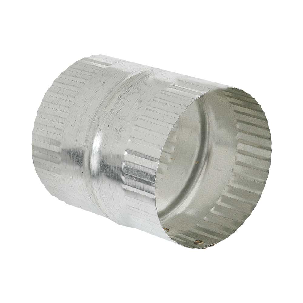 Galvanized Male Coupler 4 in.