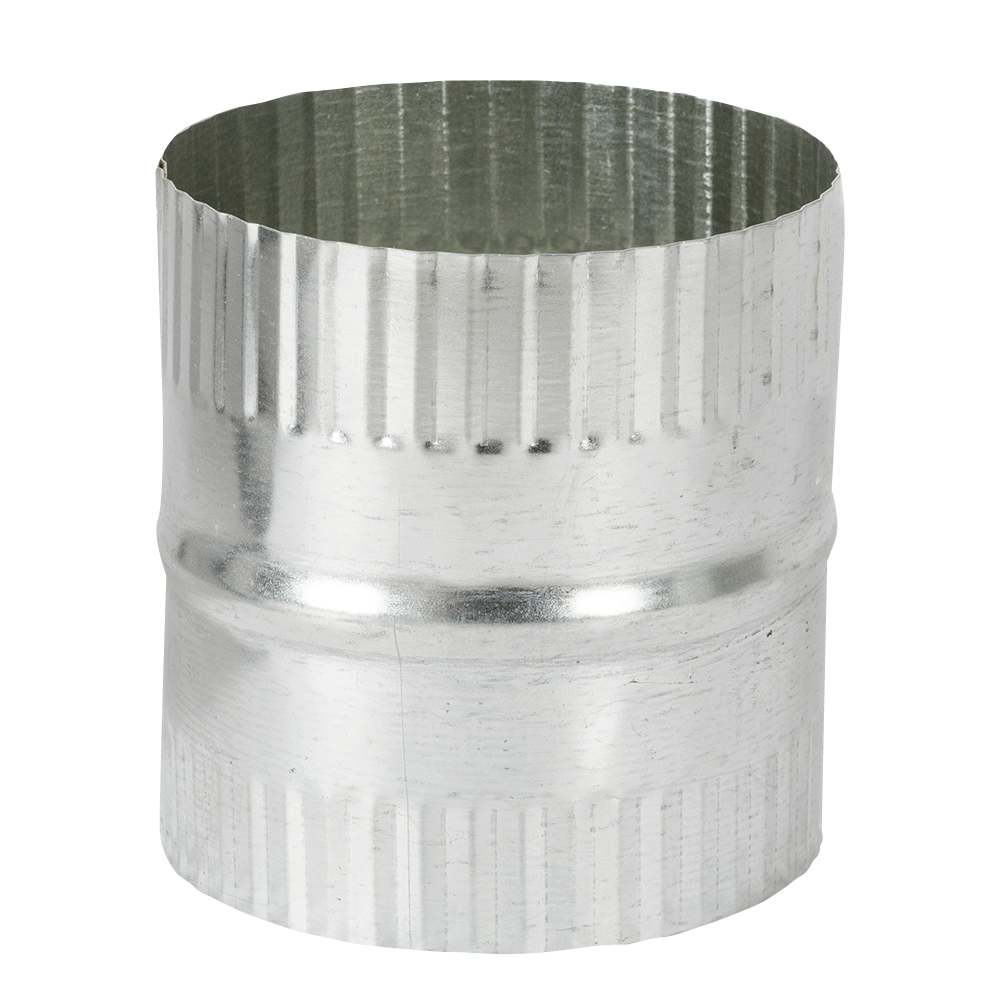 Raccord mâle galvanisé pour tuyau à air chaud 4 po